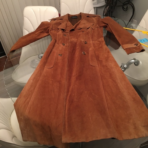 Vintage Women’s Brown Suede Sak’s 5th Ave Jacket - Picture 2 of 8